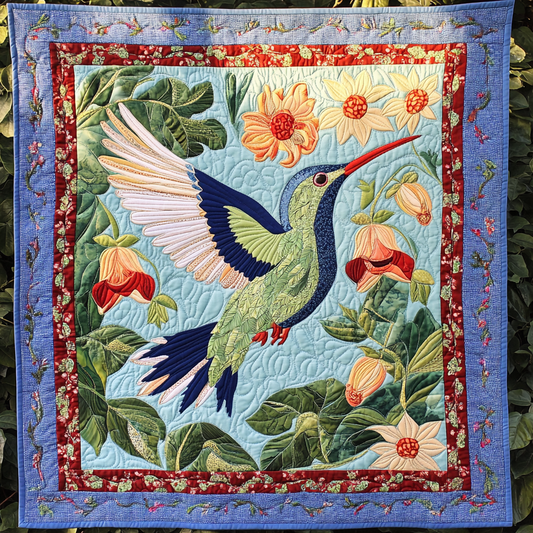 Hummingbird DAI070824103 Quilt Blanket