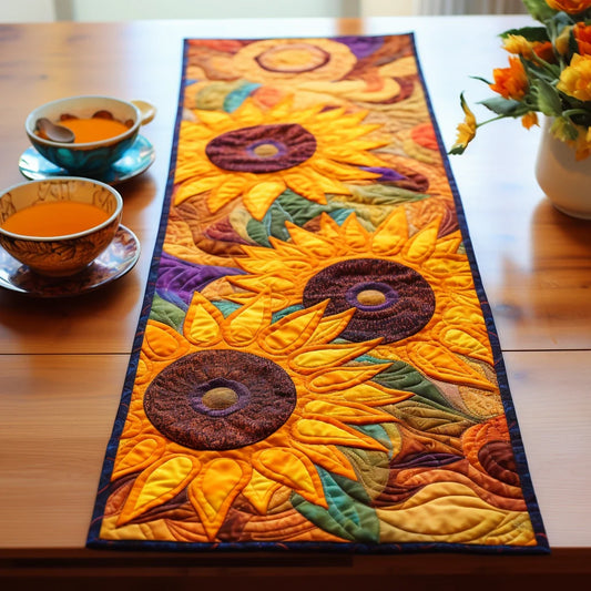 Sunflower TAI260224432 Quilted Table Runner