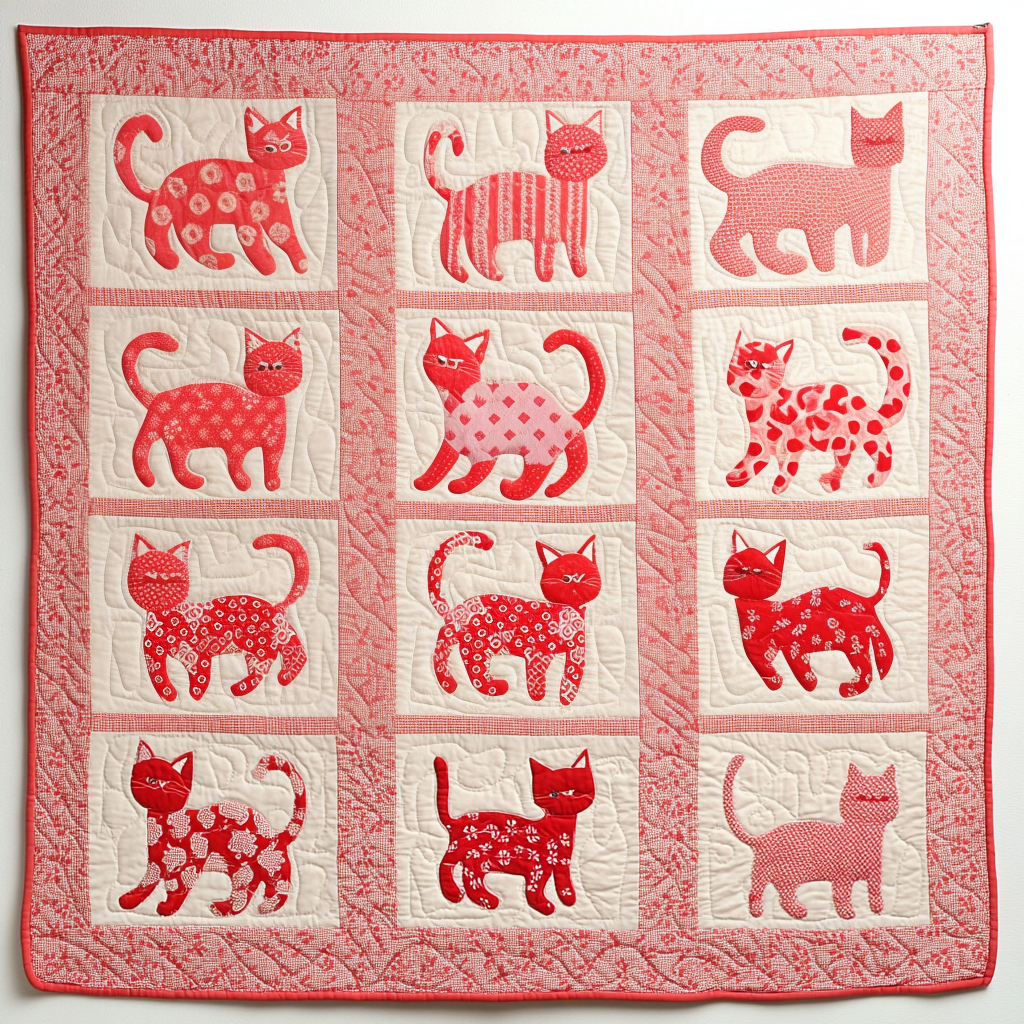 Cat DAI070824012 Quilt Blanket