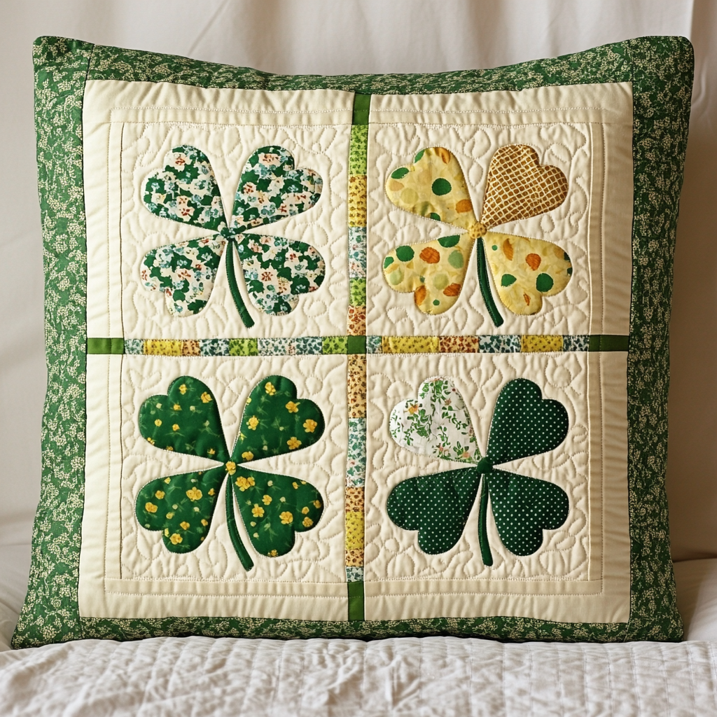 Clover DAI230924108 Quilted Pillow Case