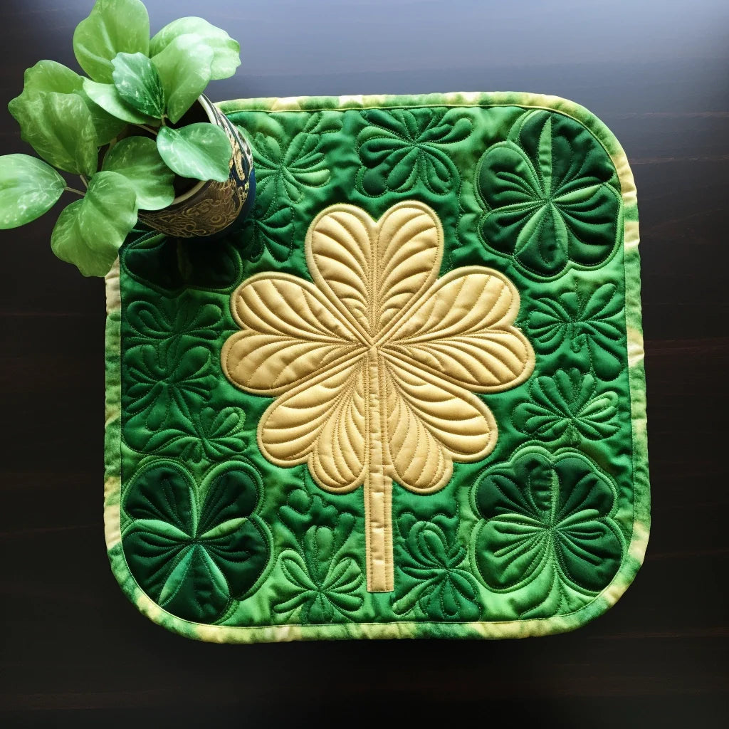 Irish Shamrock TAI040124338 Quilted Placemats