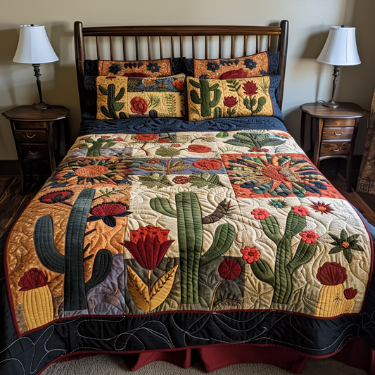 Cactus TAI040624090 Quilt Bedding Set