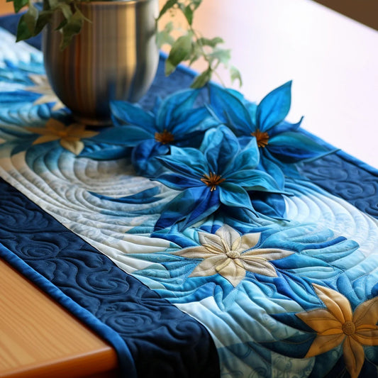 Flower TAI13122335 Quilted Table Runner