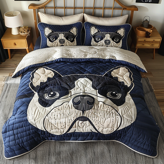 French Bulldog TAI040624071 Quilt Bedding Set