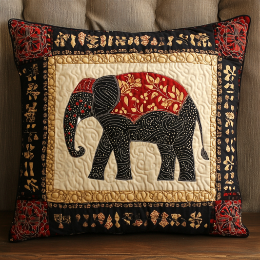 Elephant DAI230924138 Quilted Pillow Case