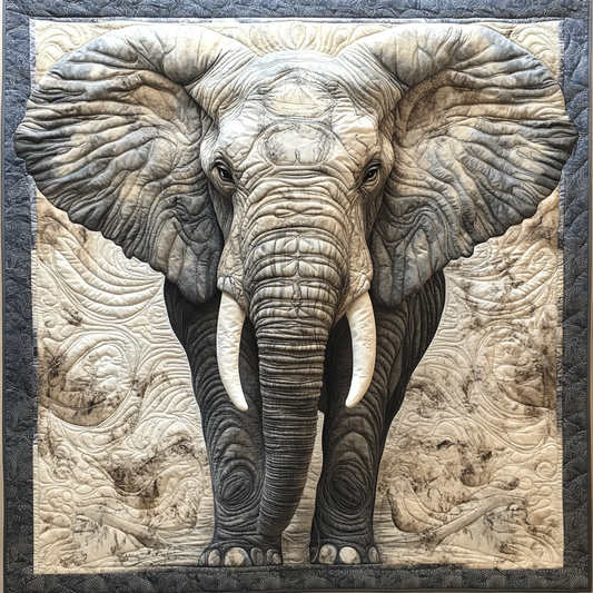 Majestic Elephant TAI101224246 Quilt Blanket