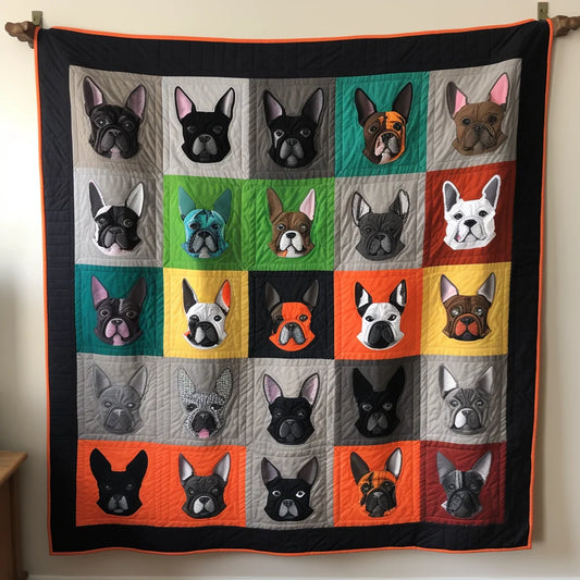 Boston Terrier TAI13112342 Quilt Blanket