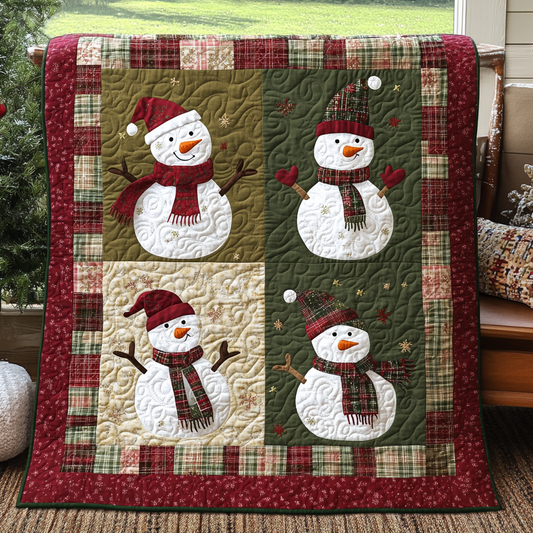 Christmas Snowman DAI221024024 Quilt Blanket