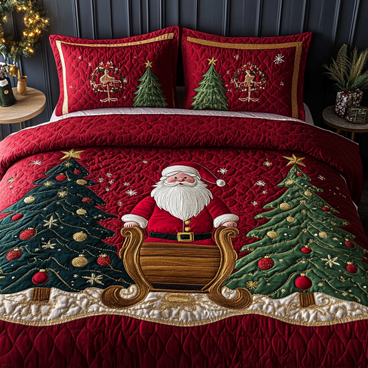 Christmas Santa TAI201124093 Quilt Bedding Set