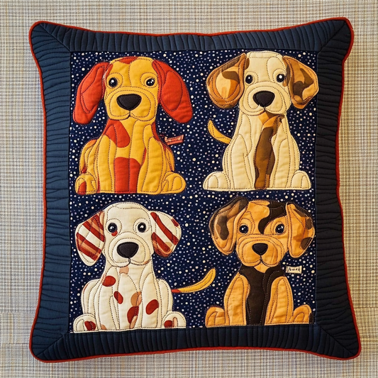 Dog DAI230924135 Quilted Pillow Case