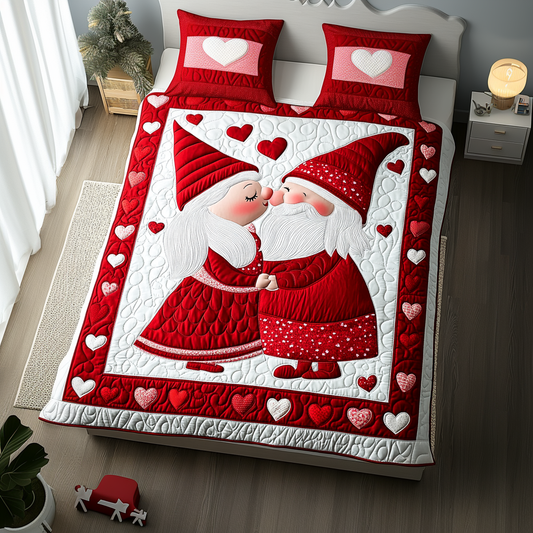 Valentine Gnome DAI241224183 Quilt Bedding Set