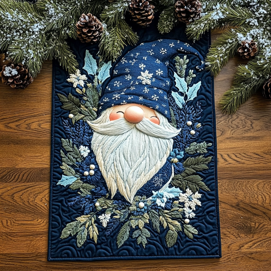 Christmas Gnome TAI141124246 Quilted Table Runner