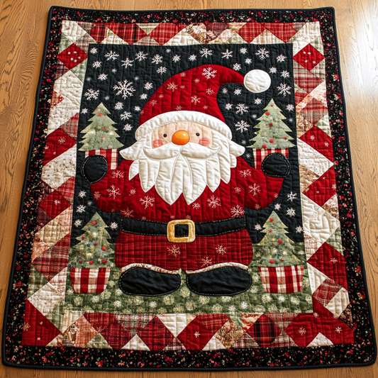 Christmas Gnome DAI190824134 Quilt Blanket