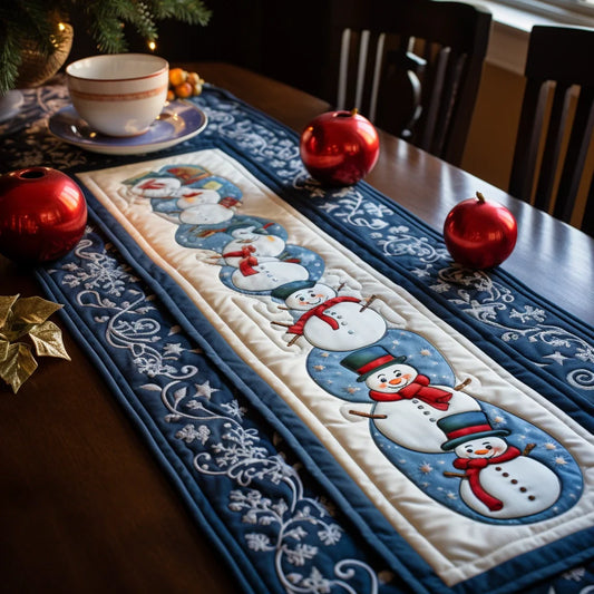 Snowman TAI280224052 Quilted Table Runner