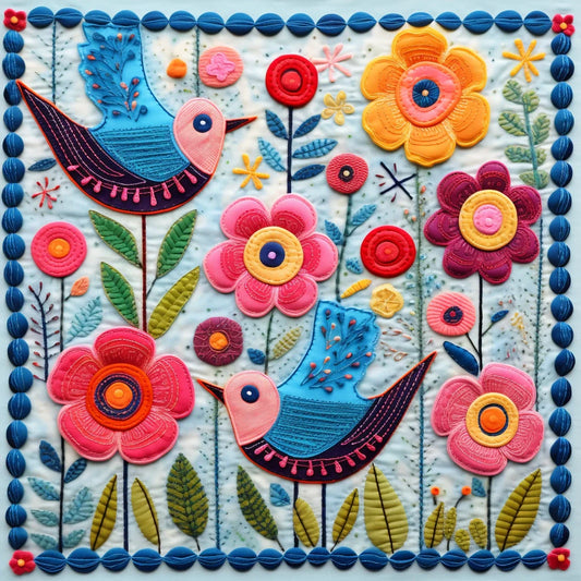 Bird TAI07122319 Quilt Blanket