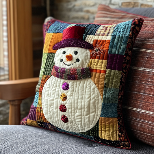 Snowman DAI230924192 Quilted Pillow Case