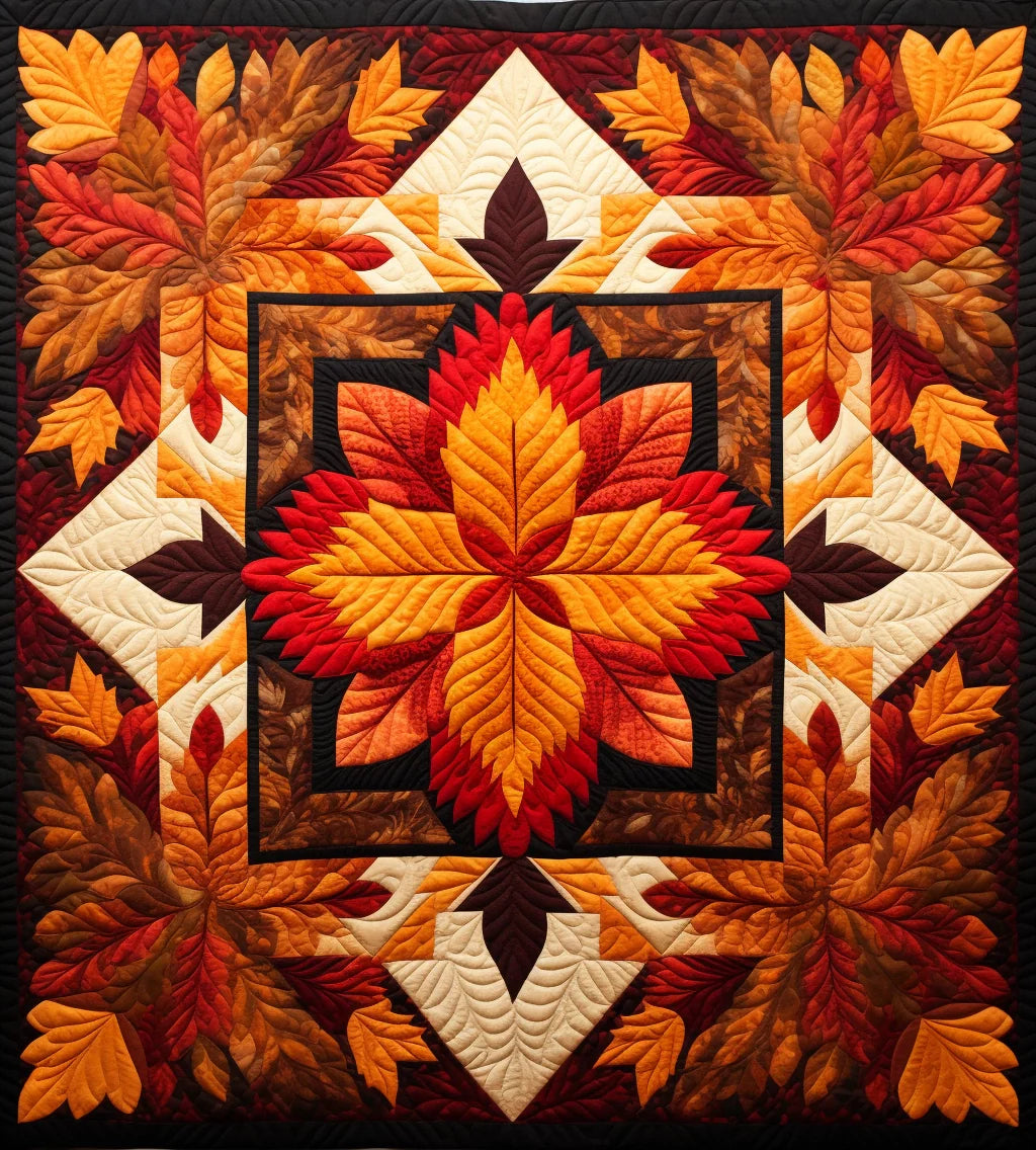 Autumn Leaves BL91123113 Quilt Blanket