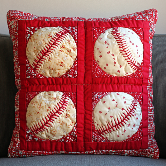 Baseball DAI26102408 Quilted Pillow Case