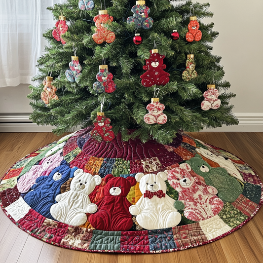 Teddy Bear DAI090924058 Quilted Tree Skirt