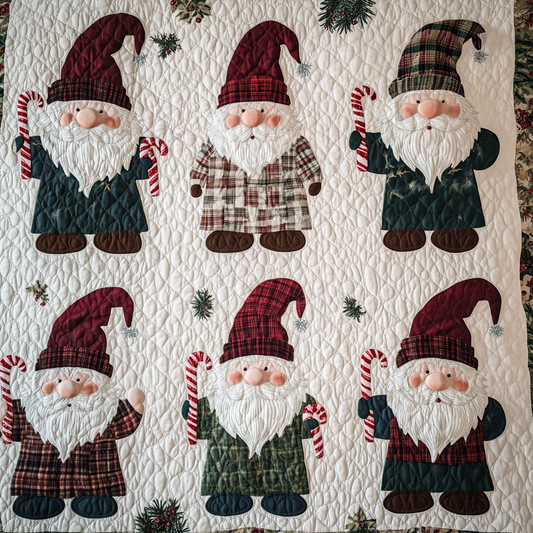 Christmas Gnome TAI181024019 Quilt Blanket