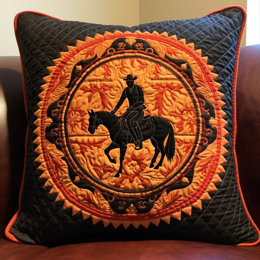 Cowboy TAI060324078 Quilted Pillow Case