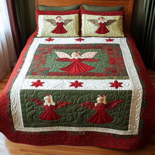 Christmas Angel DAI181124012 Quilt Bedding Set