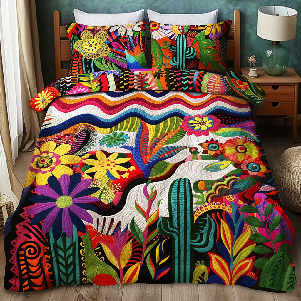 Cactus TAI100724084 Quilt Bedding Set