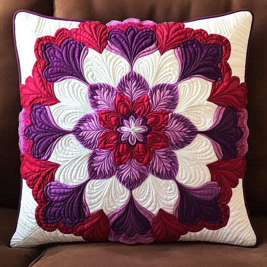 Blooming Flower TAI181024484 Quilted Pillow Case