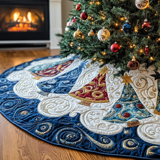 Christmas Tree TAI091024353 Quilted Tree Skirt