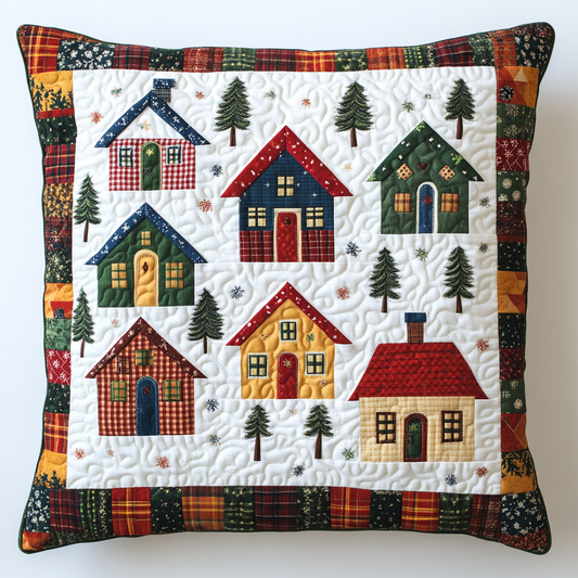 Christmas Village DAI230924209 Quilted Pillow Case