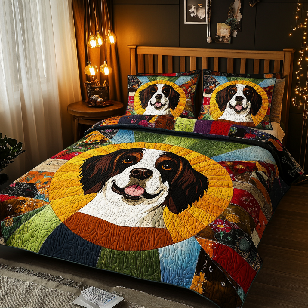 Spaniel TAI181024390 Quilt Bedding Set