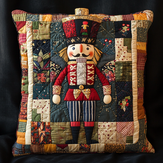 Christmas Nutcracker TAI130824241 Quilted Pillow Case