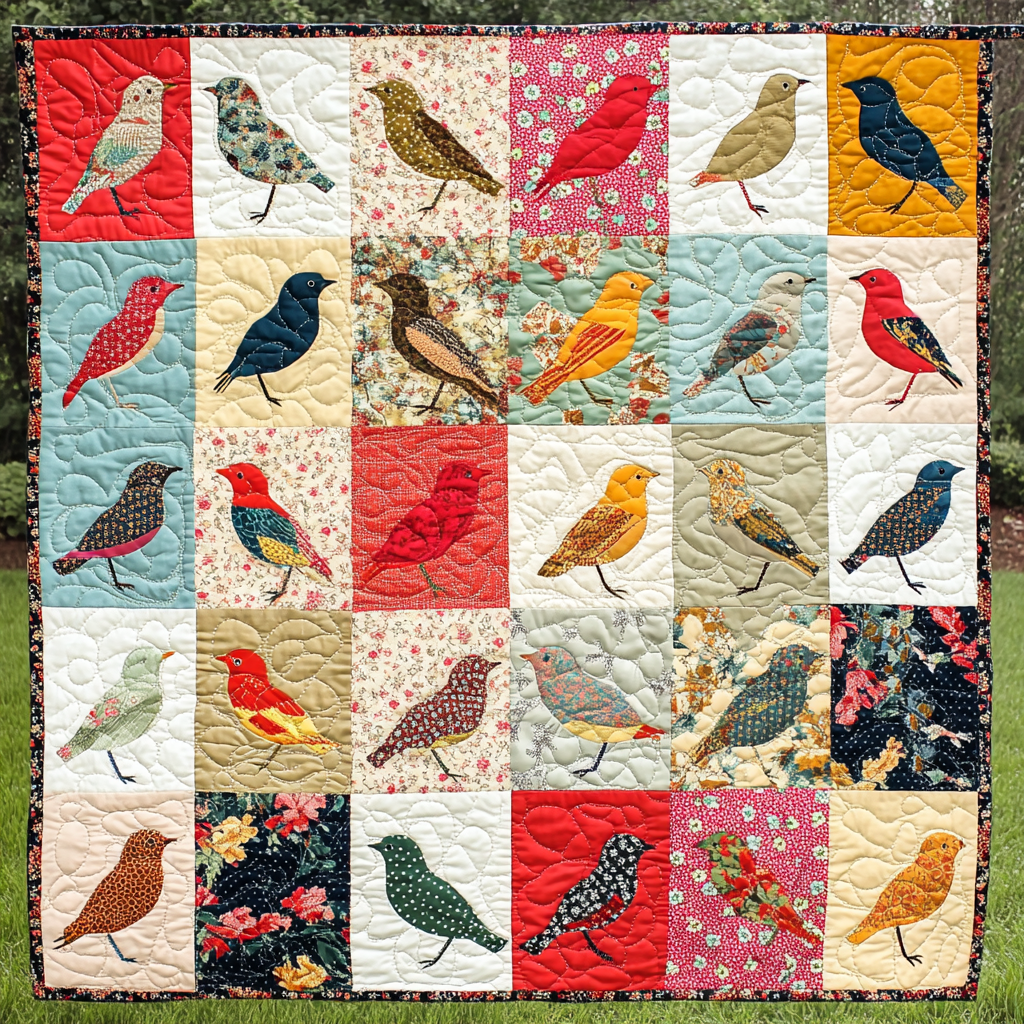 Bird DAI221024033 Quilt Blanket