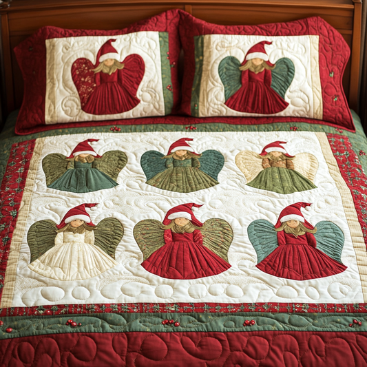 Christmas Angel DAI181124011 Quilt Bedding Set