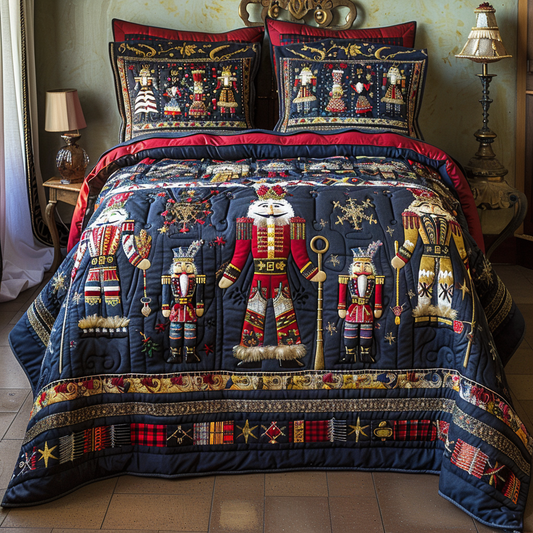 Christmas Nutcracker TAI170724102 Quilt Bedding Set