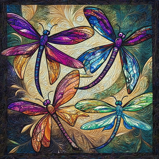 Dragonfly TAI151024416 Quilt Blanket