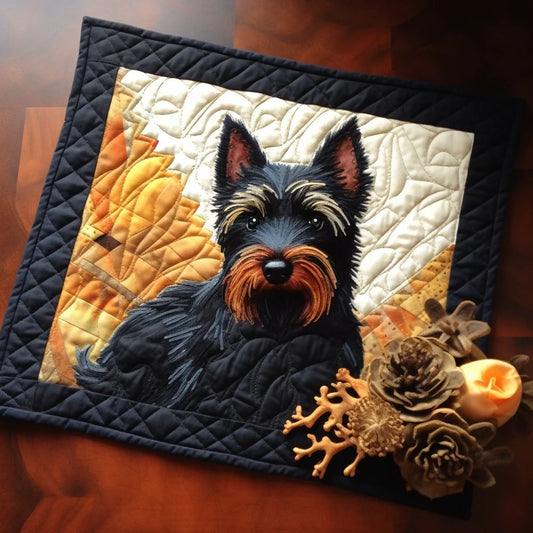 Scottie TAI260224075 Quilted Placemats