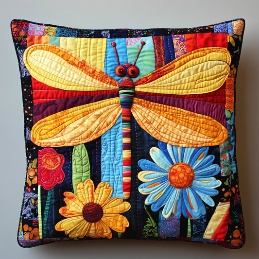 Dragonfly DAI230924126 Quilted Pillow Case