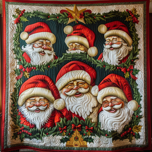 Christmas Santa TAI111124278 Quilt Blanket