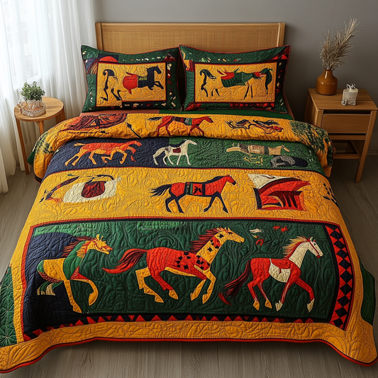 Native Horse TAI080824052 Quilt Bedding Set