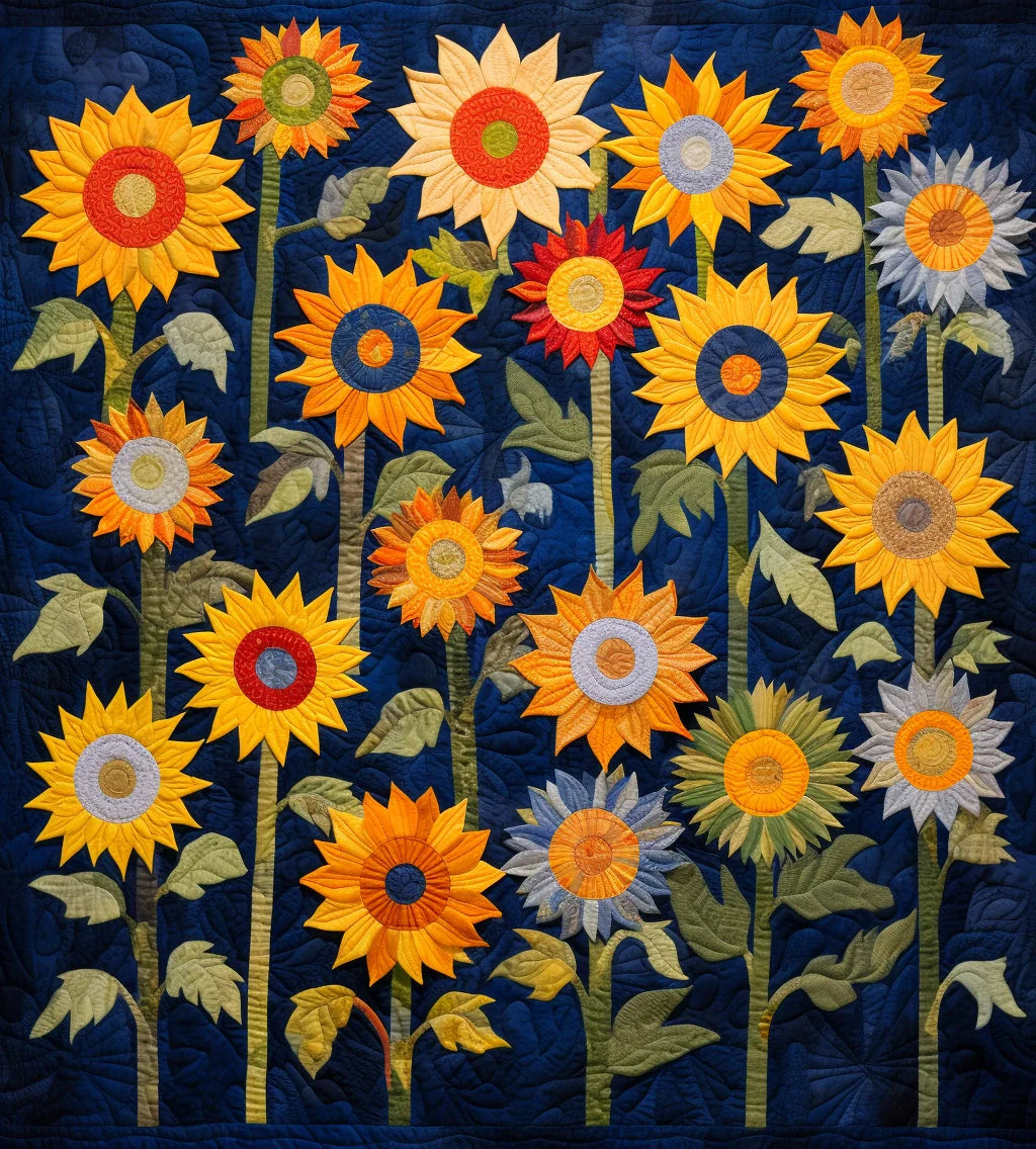 Sunflower BL9112379 Quilt Blanket