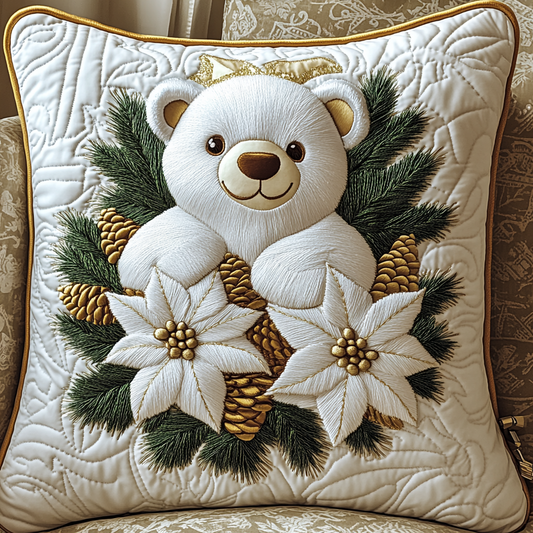 Bear TAI201124448 Quilted Pillow Case