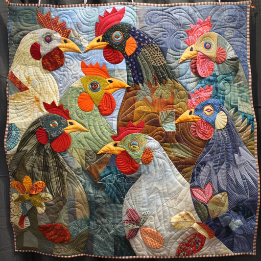 Chicken TAI080324001 Quilt Blanket