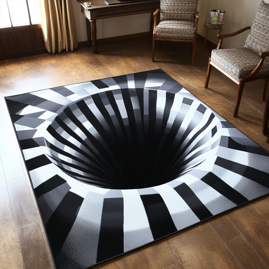 3D Hole TAI251124345 Rug