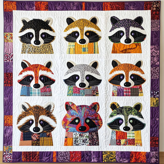 Raccoon DAI25102455 Quilt Blanket