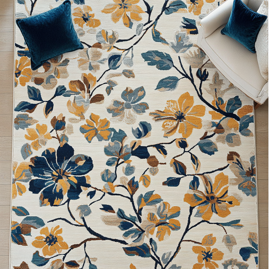 Botanical Flower TAI251124305 Rug