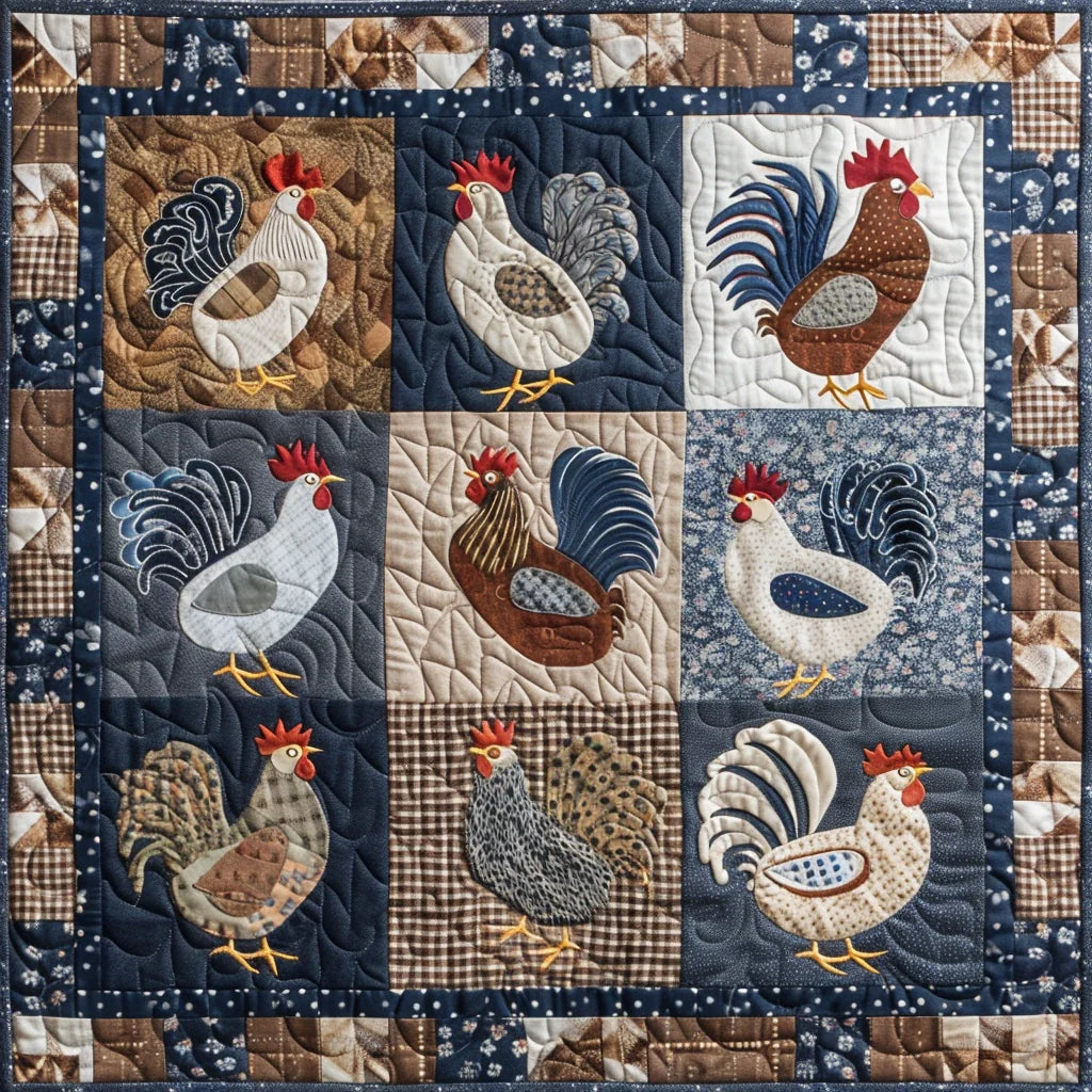 Chicken TAI240424062 Quilt Blanket