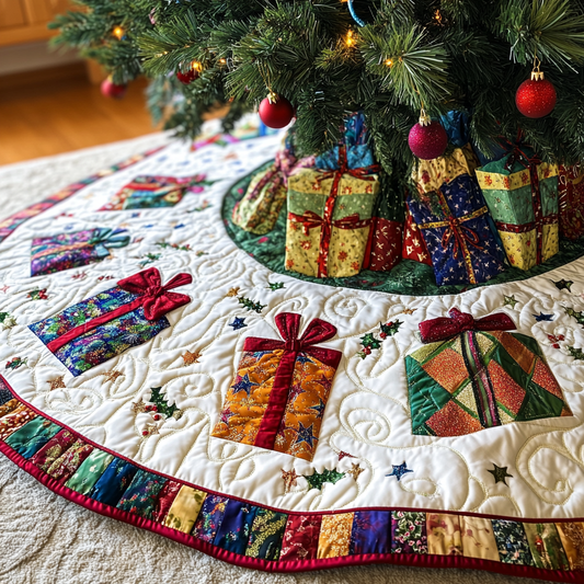 Christmas Gift TAI021024257 Quilted Tree Skirt