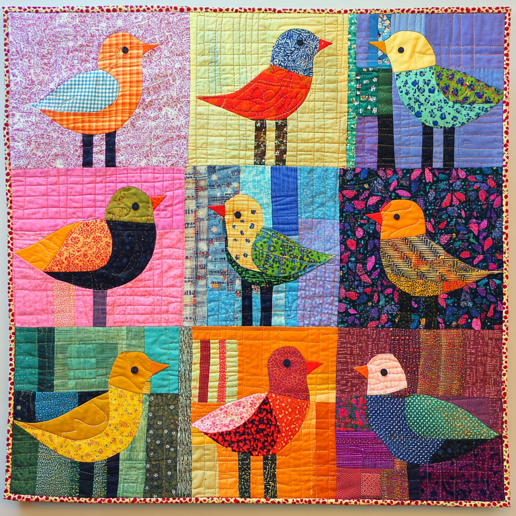 Bird DAI130824072 Quilt Blanket