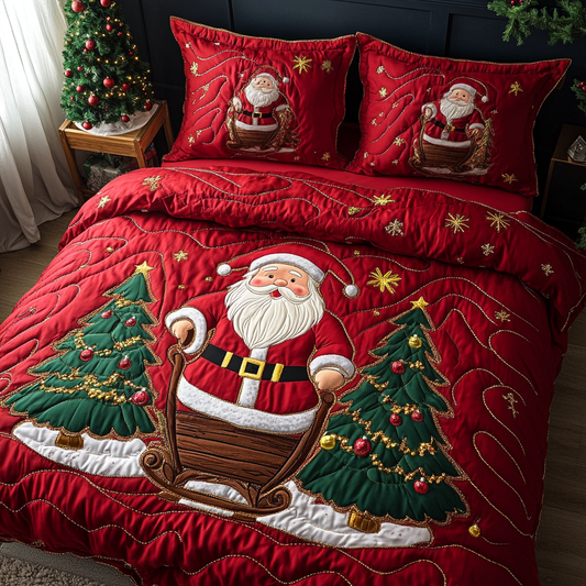 Christmas Santa TAI201124092 Quilt Bedding Set